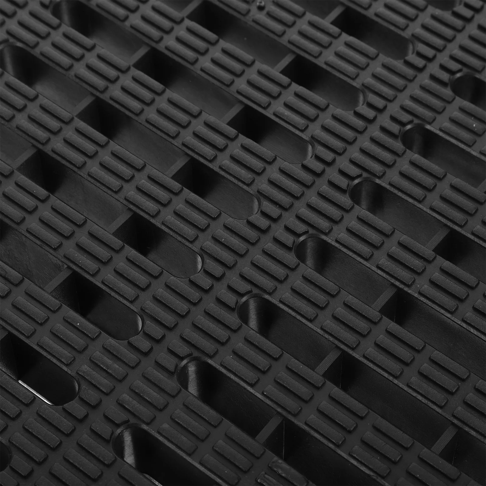 ตะแกรงระบายน้ำ ฝาปิดรางระบายน้ำพลาสติก สำหรับห้องครัวกลางแจ้ง โรงรถ ระบบระบายน้ำแบบราง  แข็งแรง ทนทาน น้ำหนักเบา ติดตั้งง่าย 1