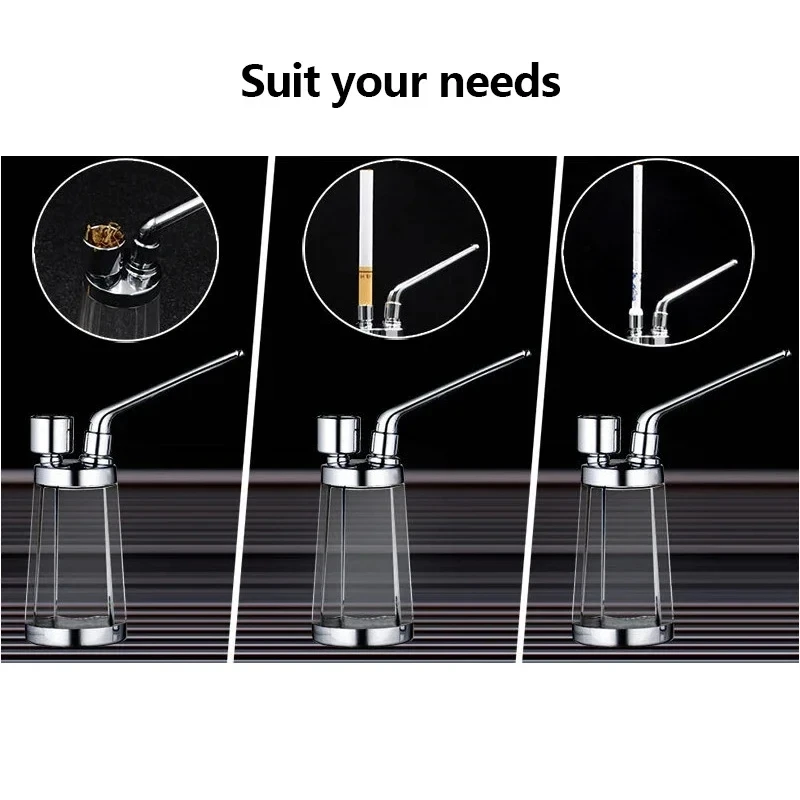 Hookah Water Pipe Smoking Pipe Herb Smoking Pipe Tobacco Pipe Tobacco Smoking Accessories Smoking Accessories Glass Smoking Pipe New Bottle Water Pipe Portable Mini Hookah Shisha Tobacco Smoking Pipes Gift of Health Metal Tube Filter Hookah Filtration