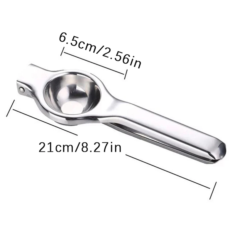 Spremiagrumi manuale in metallo per limoni, arance, melograni e lime, utensile da cucina per la preparazione di succhi di frutta e agrumi._voghion.com