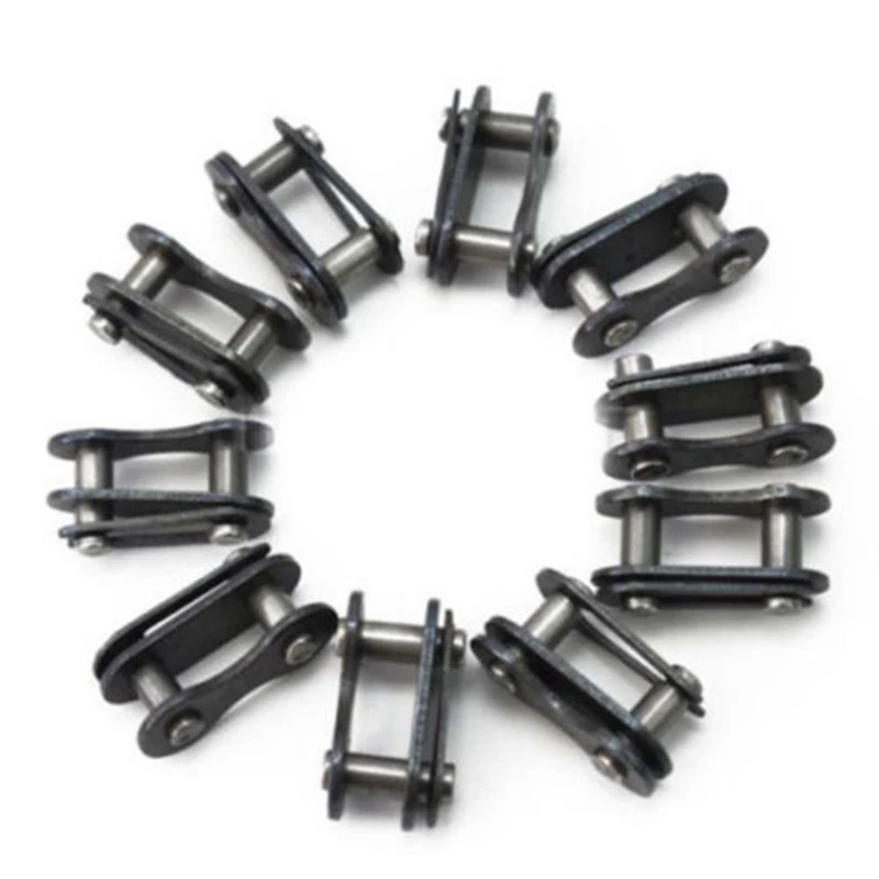 

Repair Parts Steel Chain Joint Links Black Bicycle Bike Quick Chain Master Link Connector 1/2*1/8 21mm Kit 20pcs