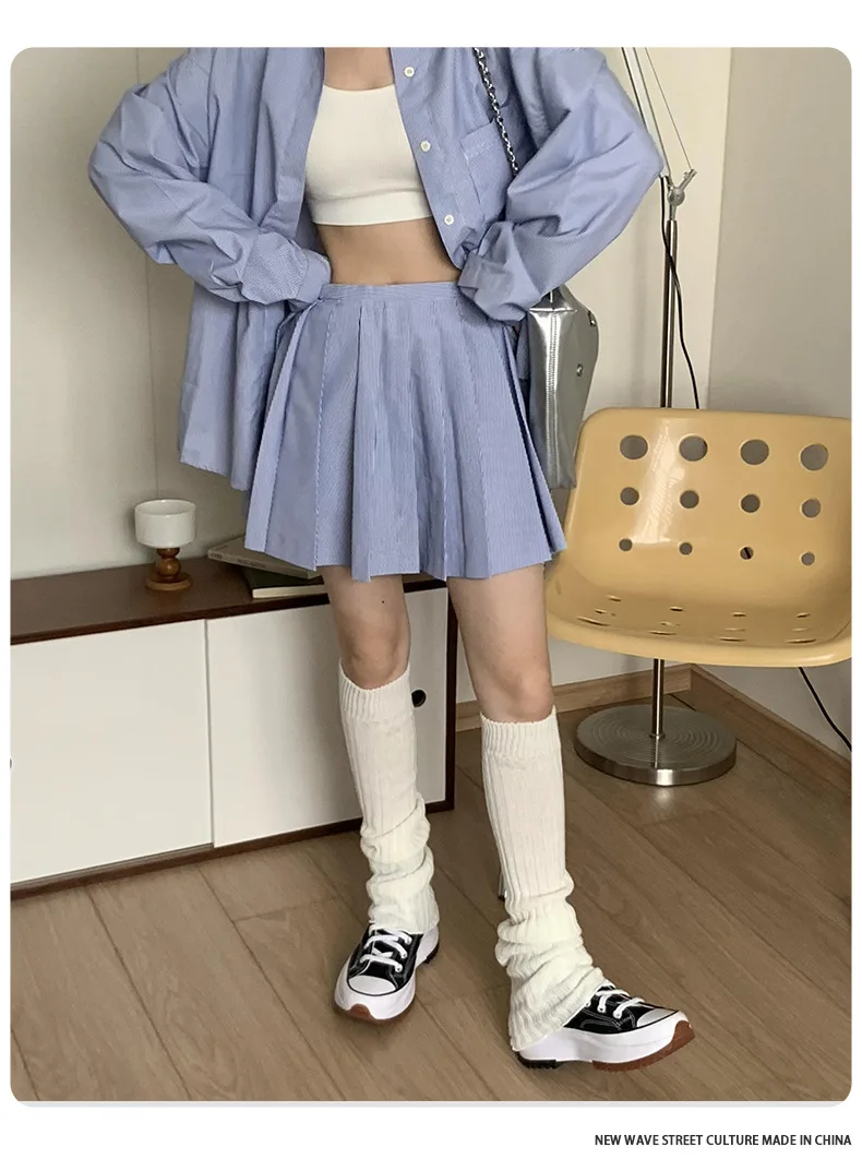 57cm Japanese Lolita Leg Warmers Women Ankle Warmer For Girls