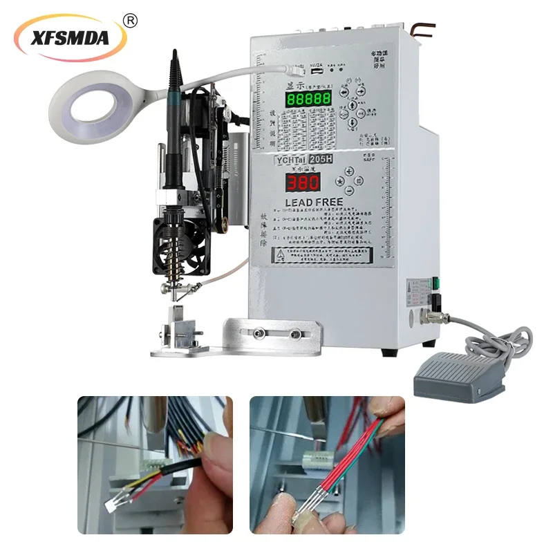 

Mini Soldering Station Welding Machine 220v/110v For Usb Spot Welding, Dc Plug led Light Power Cord Soldering Iron Weld Solder