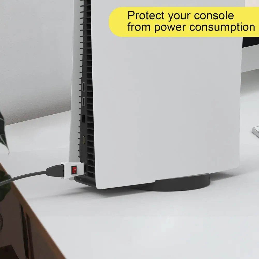 Game Console ON/Off Power Switch Button Accessory for PS5/PS4/PS3/Xbox Series X
