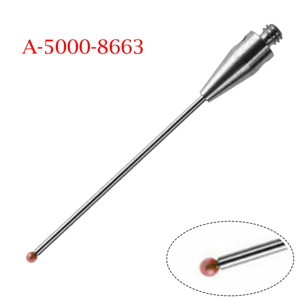 

1 шт. CMM сенсорный зонд CMM стилус M2 CMM Styli 1 мм шар 27 мм Длинный фотомагнитный керамический контактный зонд для наконечников стилуса