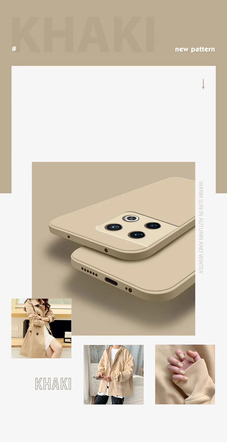 Husă de telefon din silicon lichid pentru oneplus moale_voghion.com