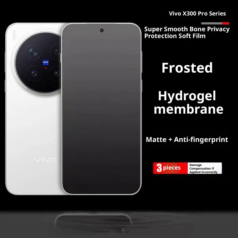 Premium Matte Hydrogel Full Cover Soft TPU Screen Protector - 3 Pack