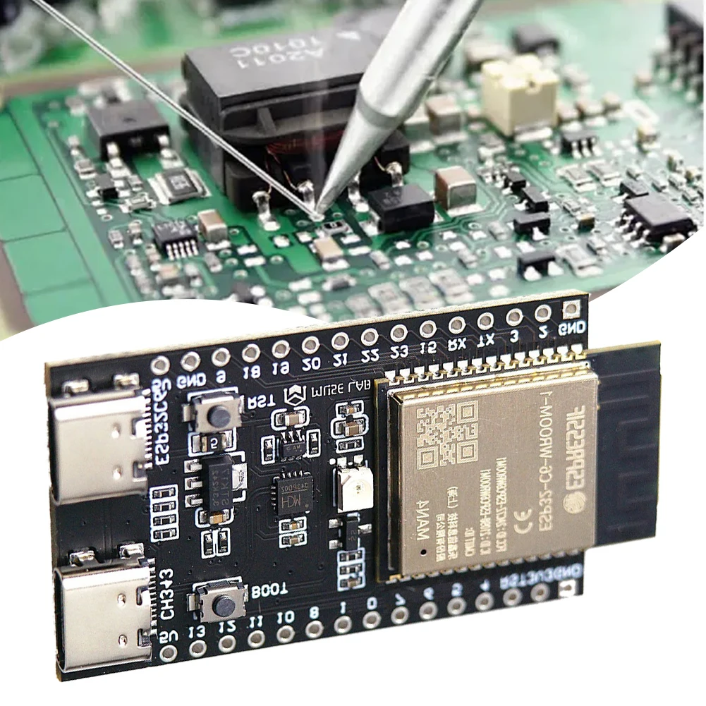 ESP32-C6  ,   ȣȯ ESP32-C6-WROOM-1 ּ ý ,  CŸ ھ , 512KB SRAM