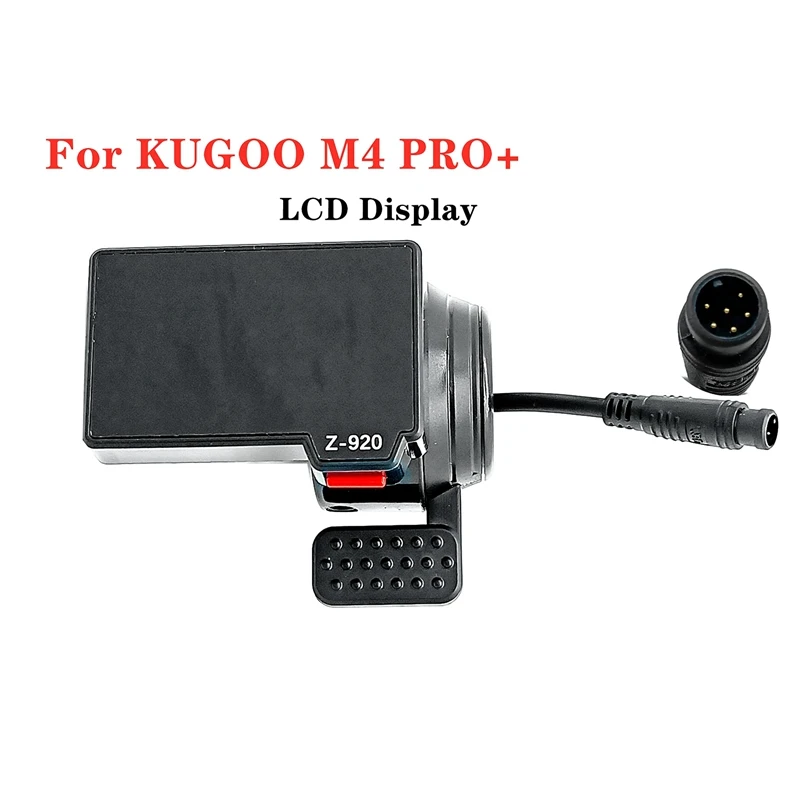 

6 Pin LCD Display Dashboard For KUGOO M4 PRO+ 2022 New Electric Scooter Instrument Display Replace Replacement Parts Accessories