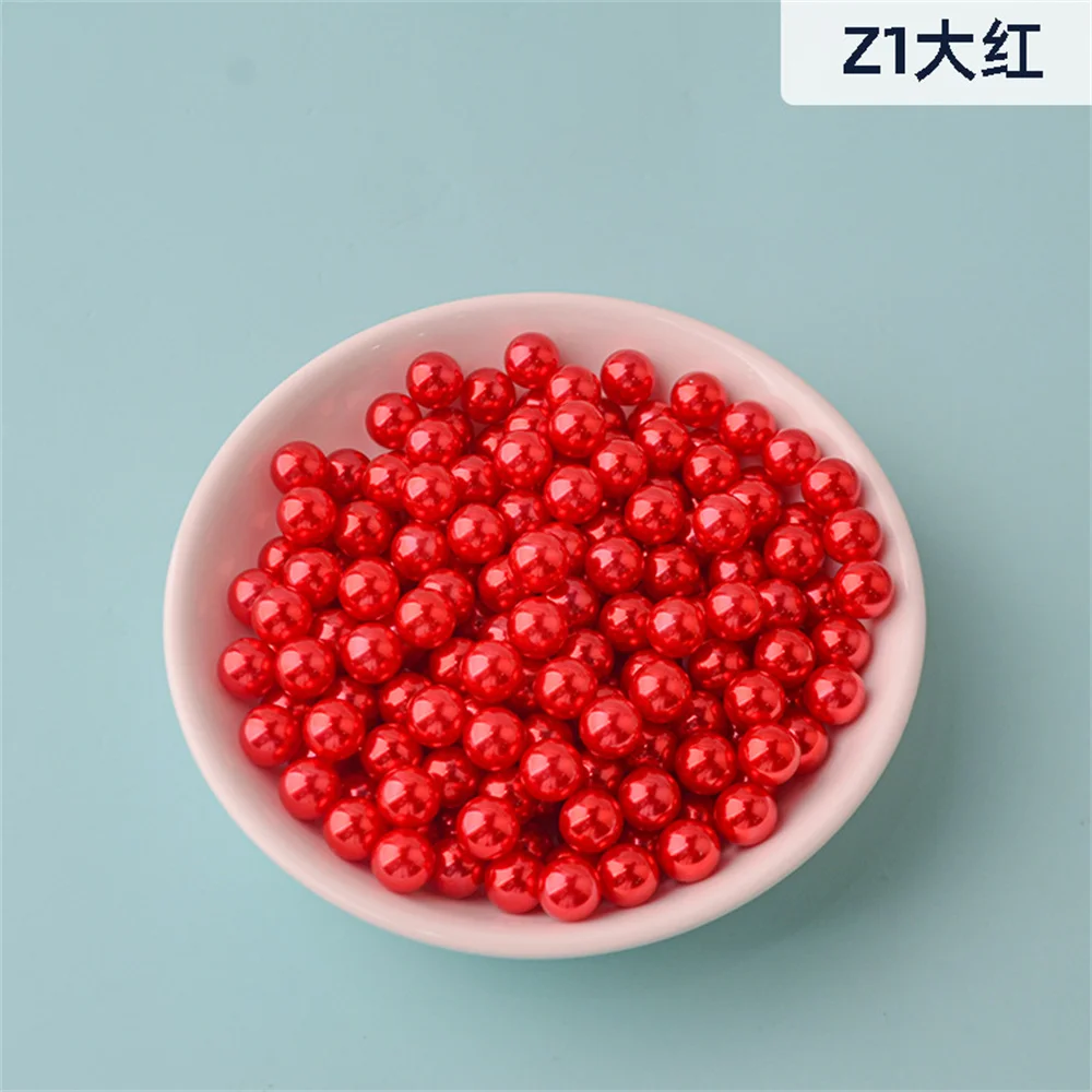 Loose 3mm-10mm 23 Color No Holes Imitation Pearl beads For needlework & Jewelry Making imitation pearl beads