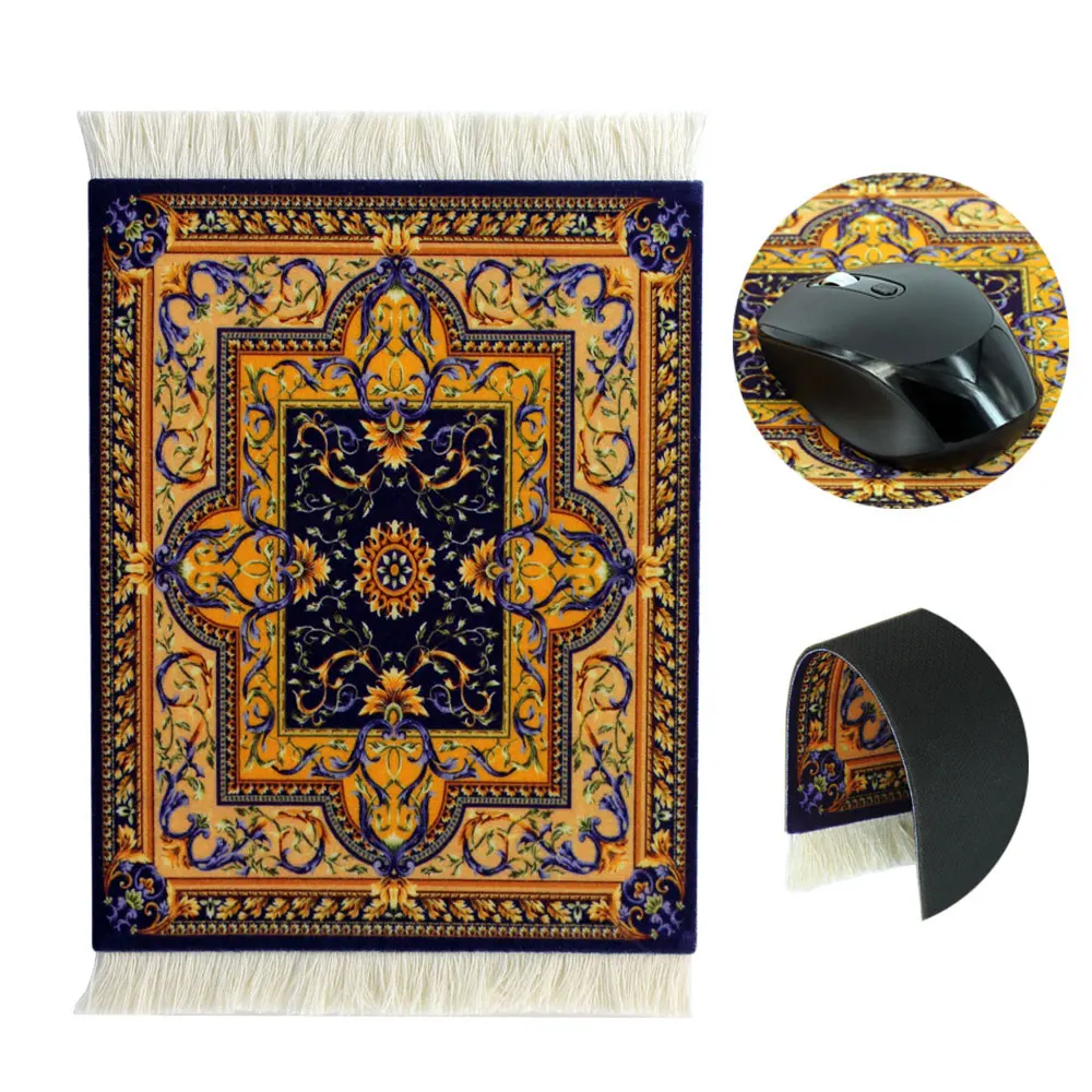 Rubber Cloth Persian Carpet Mouse Pad Desk Mat