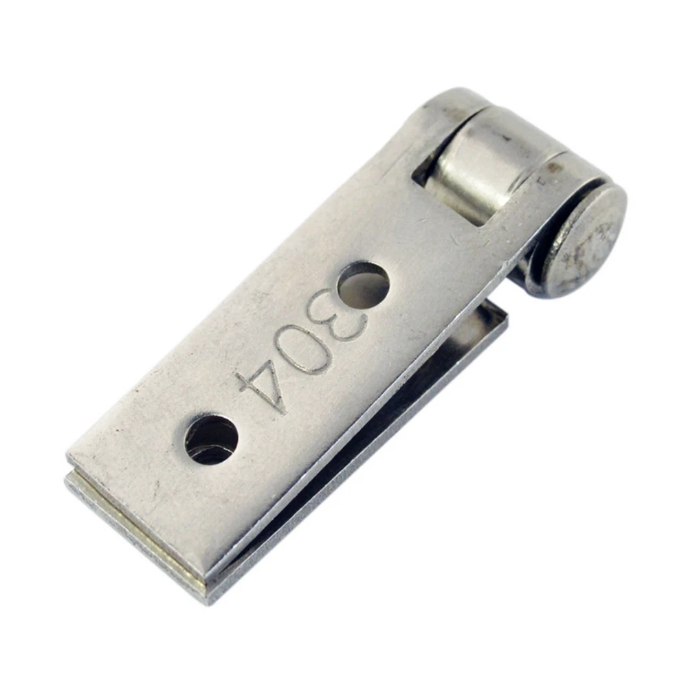 XMRISE Hinge Home Furniture Hardware High Hardness Practical 304 Stainless Steel Folding Door Window Easy Install Crack Resist Thickness:1.9Mm 4# 4Pcs XMRISE Hinge Home Furniture Hardware High Hardness Practical 304 Stainless Steel Folding Door Window Easy Install Crack Resist Thickness:1.9Mm 4# 4Pcs