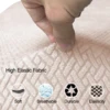 Stretch Jacquard  RV Dinette Cushion Cover Animal Protection Washable Loveseat RV Camper Car Bench Seats Restaurant Slipcovers 5