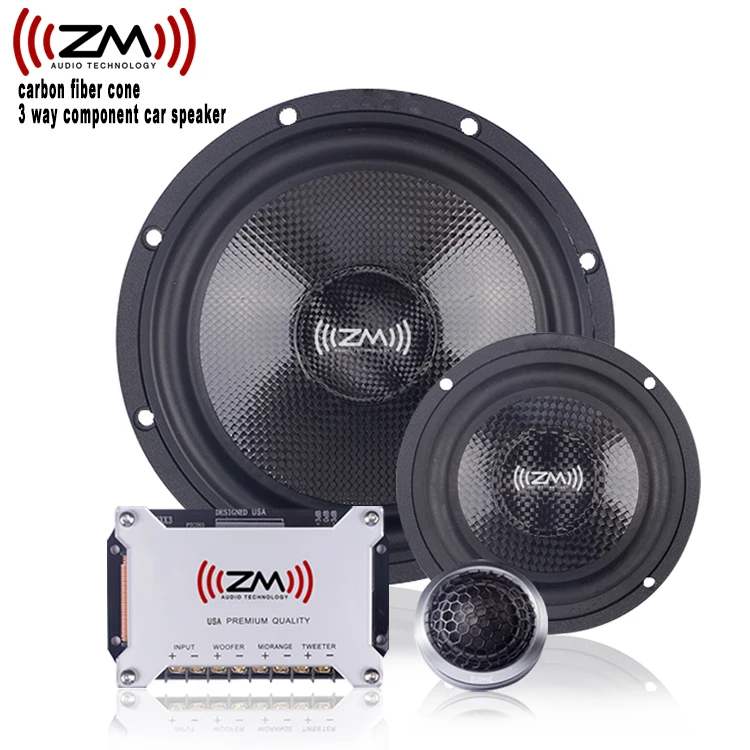 

3 way woofer sound 6.5 speaker for car midrange tweeter speakers