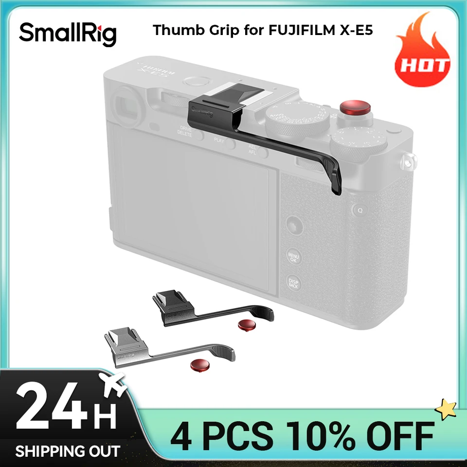 SmallRig X-E5 サムグリップ 富士フイルム X-E5 シルバー/ブラック
