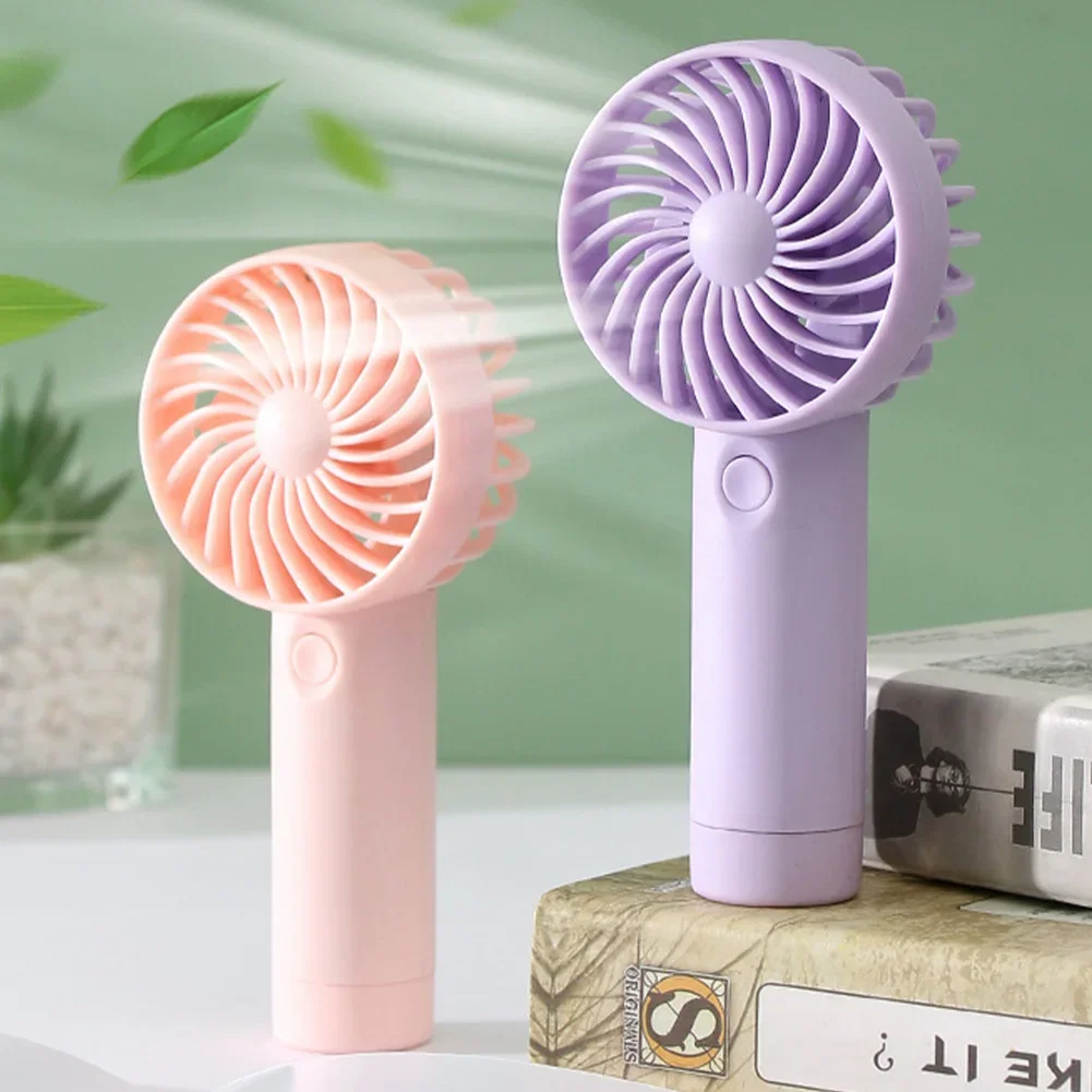 Portable Handheld Usb Rechargeable Mini Desk Cooling Fan Travel_voghion.com