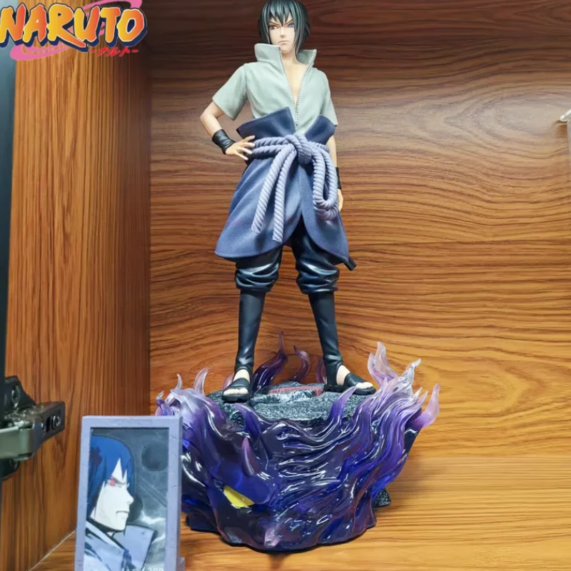 

40 см, модель Φ Uchiha Sasuke, модель движения Jalur Tokoh Aksi Naruto, аниме коллекционные украшения, подарки на день рождения 1/6