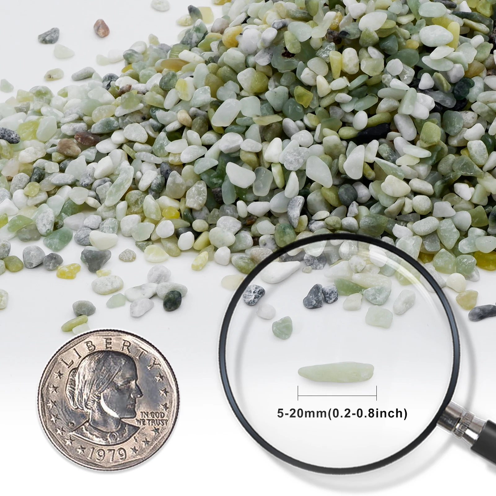 Natural Small Stone Decoration Gravel Garden Potting Decorative Stone Irregular Shape Stone decorative stones