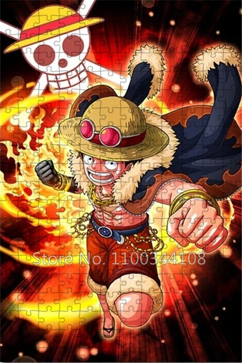 Bandai-Anime Luffy e seus amigos Jigsaw Puzzle, Jogos de família  engraçados, DIY brinquedos educativos, 1 pc, 35 pcs, 300 pcs, 500 pcs, 1000  pcs - AliExpress