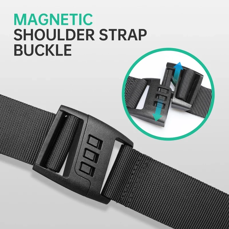 New Men's Casual Lightweight Crossbody Bags Fashionable and Personalized Men's Chest Bag Waterproof Crossbody Mini Shoulder Bag