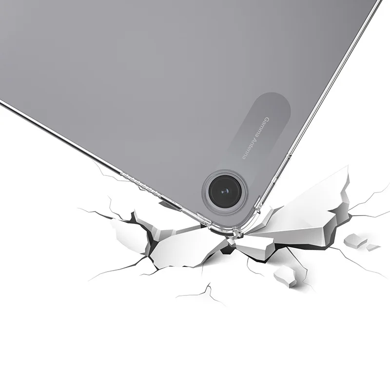 Enhanced Protective Clear Silicone TPU Case with Thickened Airbag Design