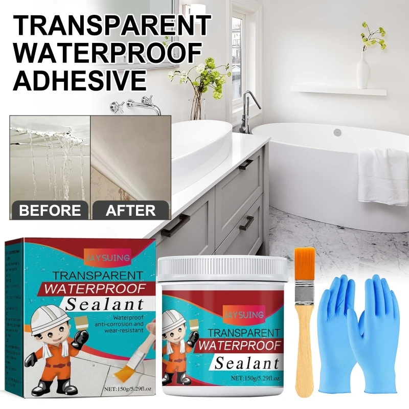 

Waterproof Repair Sealant Transparent Sealant for Bathroom Kitchen