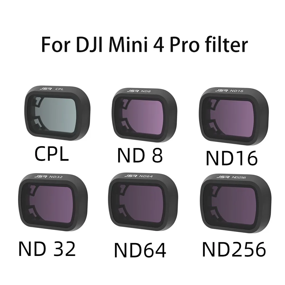

For DJI Mini 4 Pro filter UV lens protection CPL polarization, ND8 light reduction, mini 4 Pro drone UV lens
