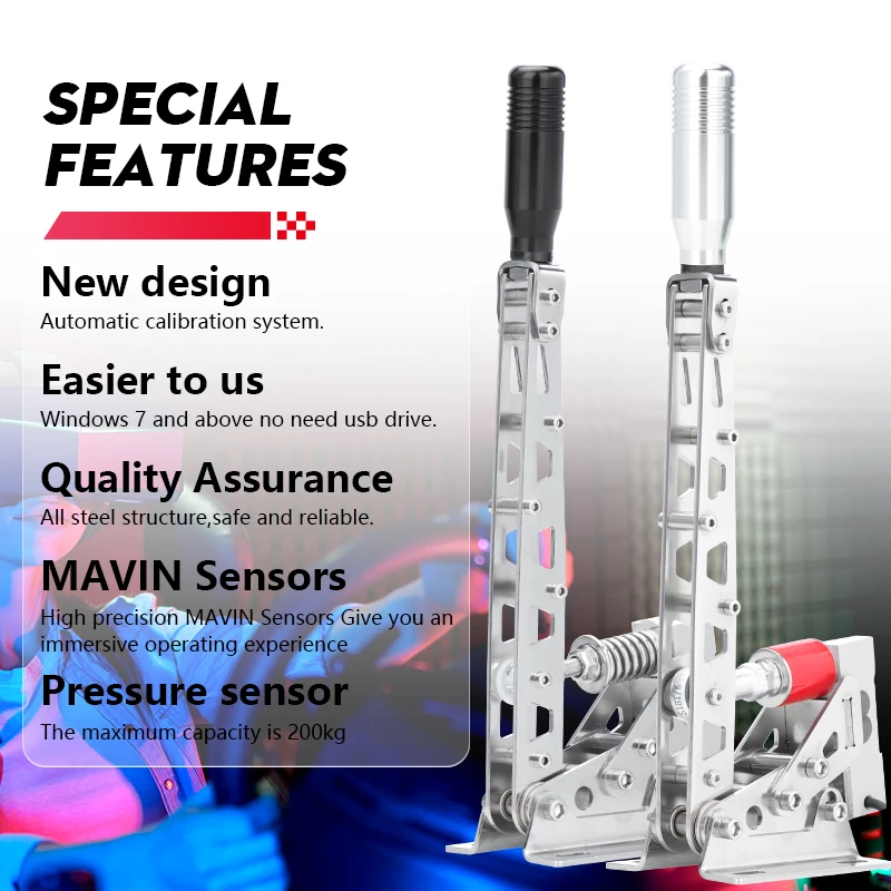 Sim-Racing-Load-Cell-USB-Handbrake-Cockpit-PC-Simracing-Volante-do-jogo ...