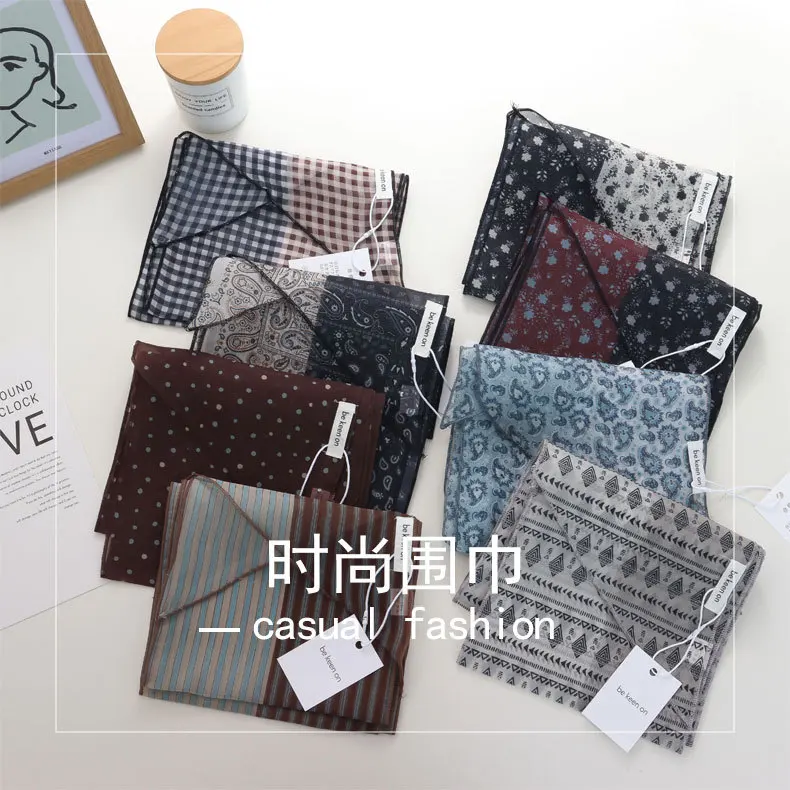 Nische Persönlichkeit Farblich Passender Langer Seidenschal Damen Trend All-Match Dünne Schmale Schals Schnürung Taillenband Zubehör – Detail 1