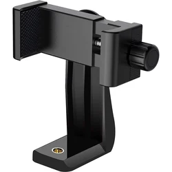 Universal 360° Rotatable Phone Holder with Dual Cold Shoe Mounts (Phone Clip)