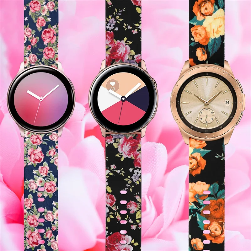 Women Printed Band for Samsung Galaxy Watch pro/4/Classic