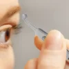 Meibomian Gland Massage Forceps Tweezer Tool Eyelid Stainless Steel Tweezers Short MGD 6