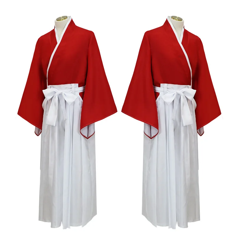 Himura Kenshin Cosplay Costume Anime Rurouni Kenshin Himura Kenshin Robe  Kimono Outfit for Halloween Carnival : Clothing, Shoes & Jewelry 