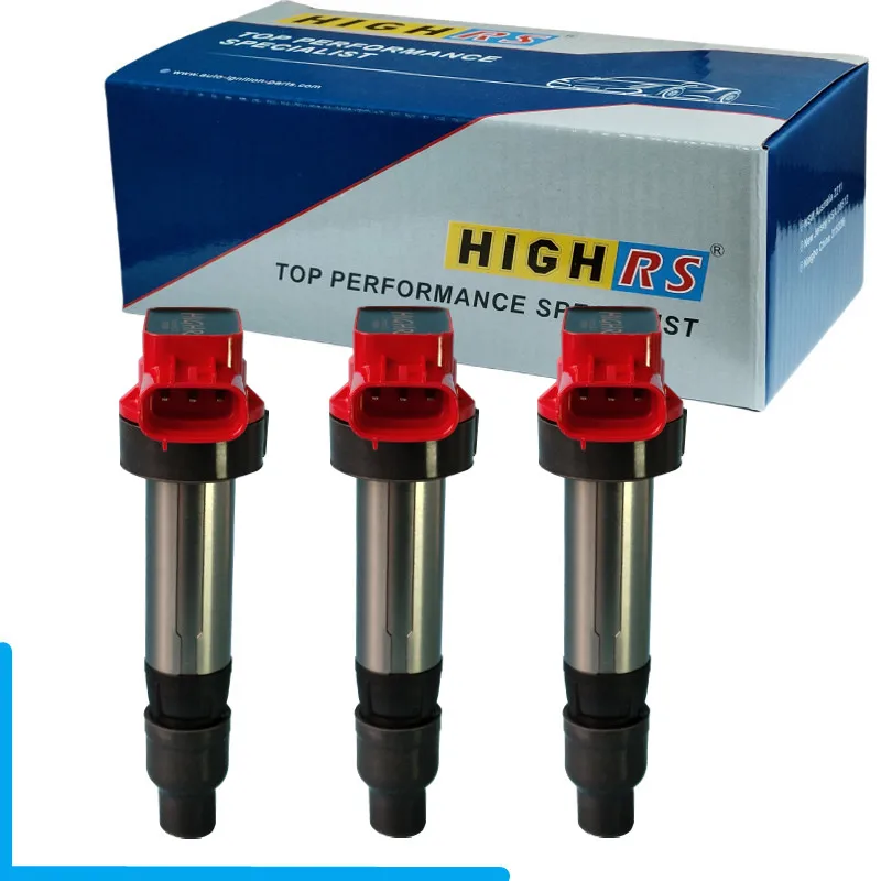 3 PCS Ignition coil for SUZUKI ALTO HA12 HA23 SH410 WAGON R MA61 MC11 MC21 MH23 F6A
