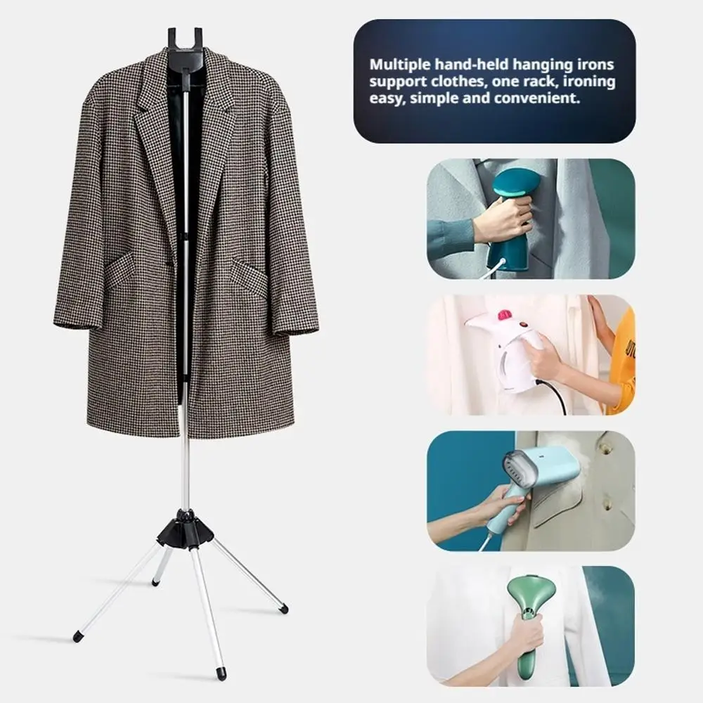 Steamer Stand Telescopic Garment Steamer Rack Height Ironing Standing Handheld Steam Garment Hanger Bracket Adjusta Z4w9