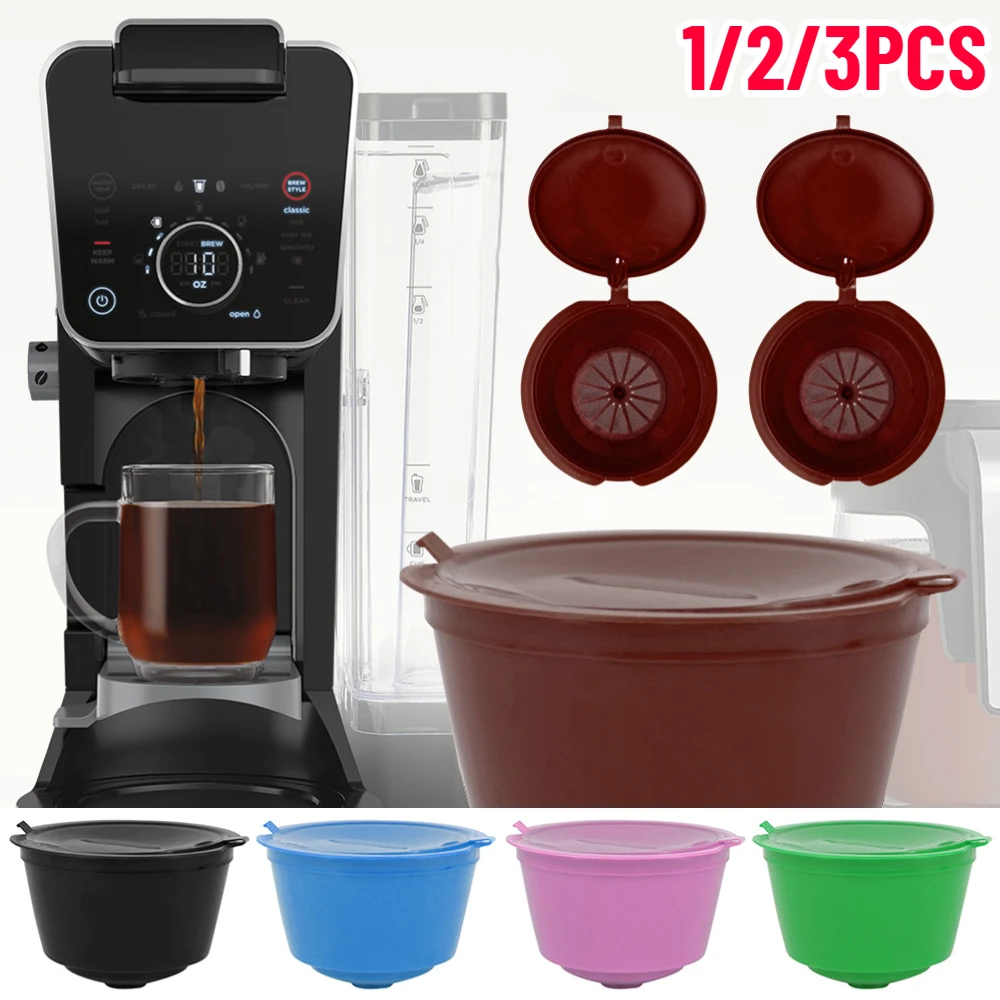 3pcs Refillable Dolce Gusto Coffee Capsule Nescafe - Reusable Dolce Gusto  Coffee - Aliexpress