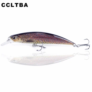 Hard Minnow Baits 11cm 15.5g Sinking Crankbait Plastic Fishing Lures 1