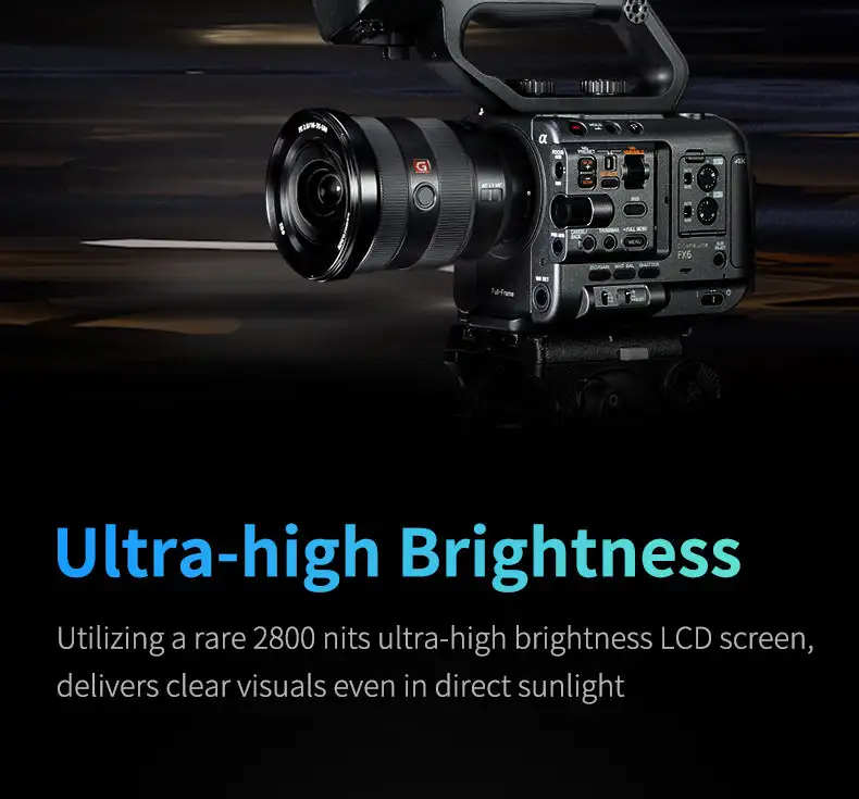 Camera Field Monitor 7 inch 2800nits UHB Touch Screen Full SDI/HD IPS 178&deg; View Angle 4K 3G-SDI Monitor Desview R7SIII/R7III