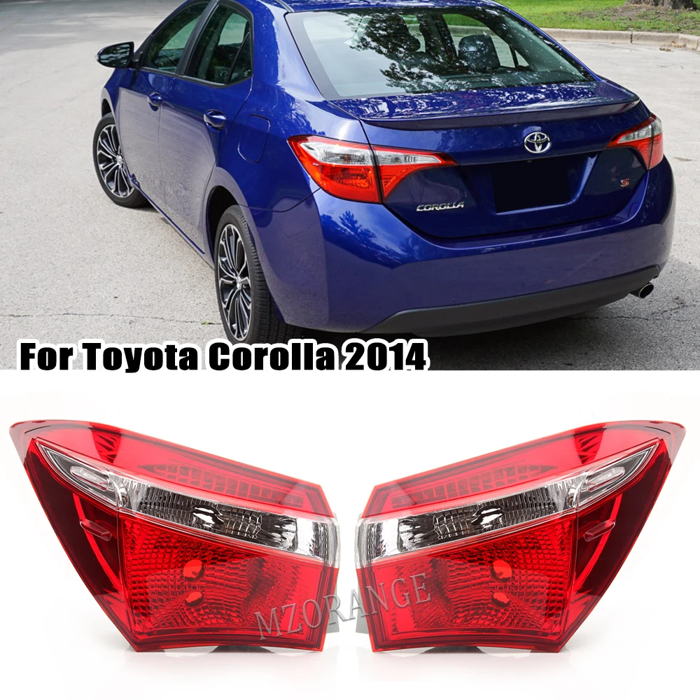 Car Rear Tail Light For Toyota Corolla 2014 Without Bulb Rear Turn