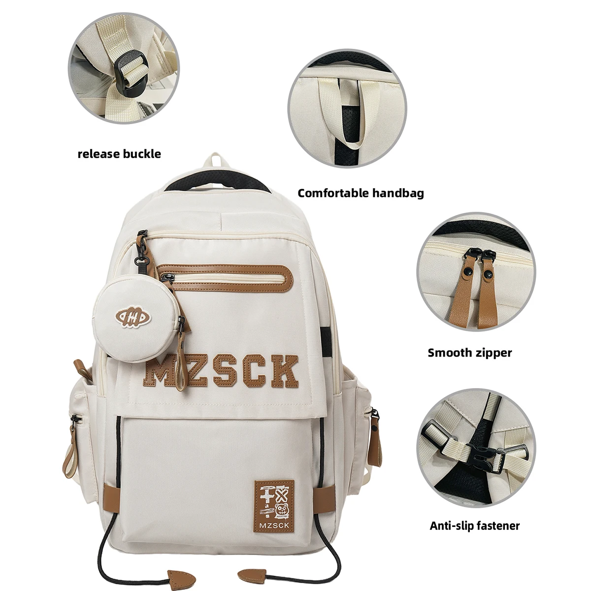 Video Game Soda Large-Capacity Backpack for High School and College Students, Women's Commuter Laptop Backpack, Men's Casual Travel Backpack, Couple's Backpack