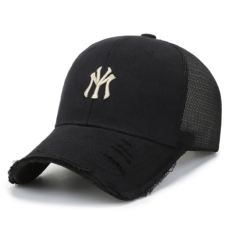 

Vintage Distressed Baseball Cap Trucker Hat Embroidery Dad Hat Snapback Hat for Men Women Breathable Mesh Adjustable