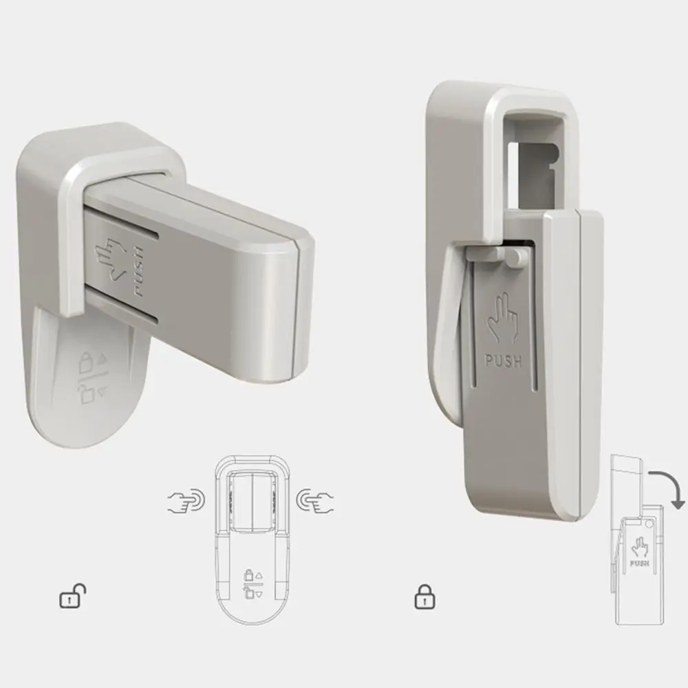 Simple Easy Install Multipurpose Kids Firm Baby Safety Locks Child Protection Equipment Anti Open Door Lock Door Lever Lock