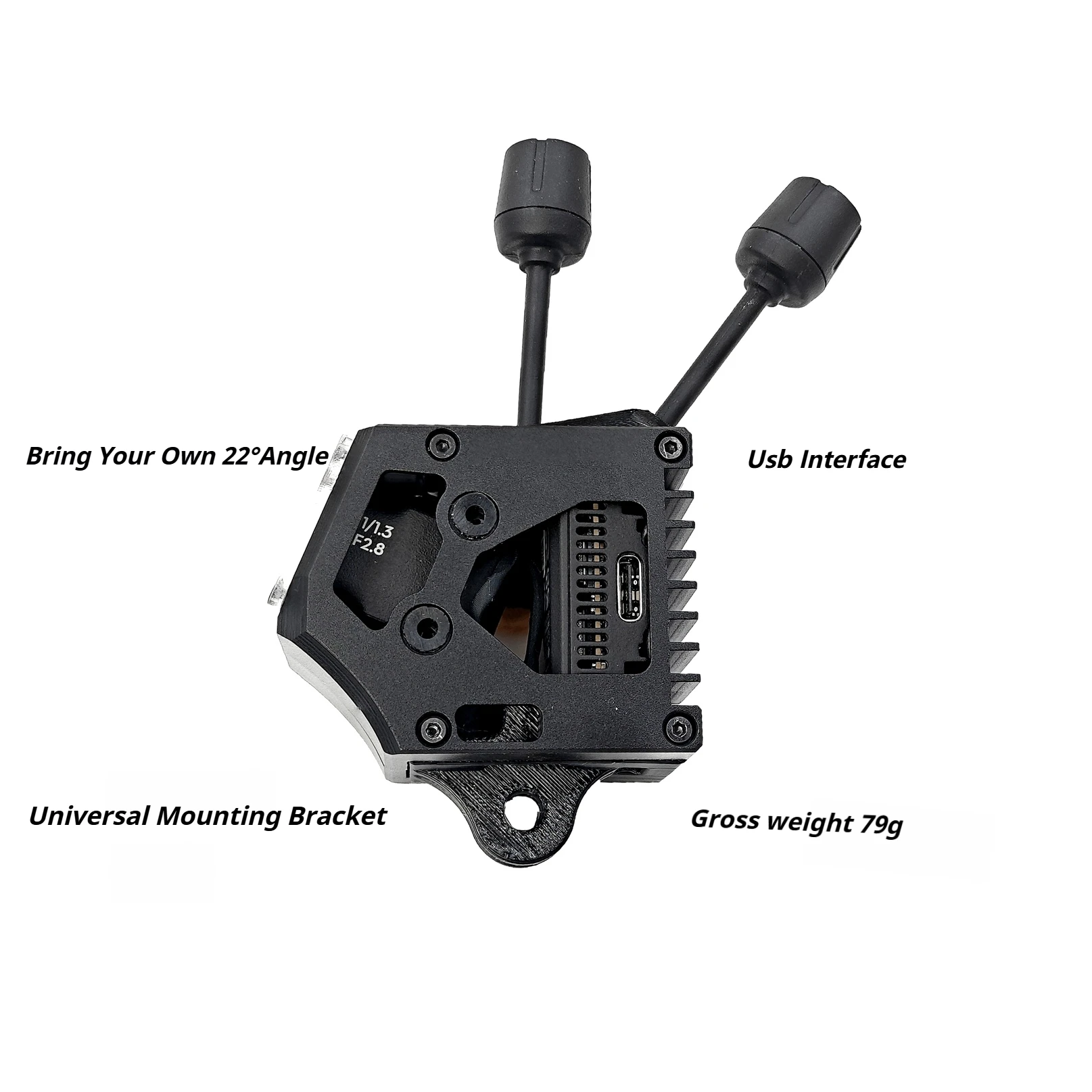 CNC Metal Kit For DJI O4 Air Unit Pro Sky End Lens Cam Camera modification kit Quick-Release Structure Drone Accessories
