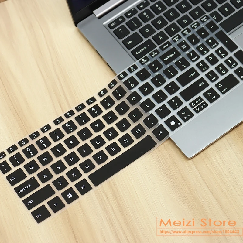 Slim Silicone Keyboard Cover Protector for Lenovo IdeaPad 15.6 Laptops