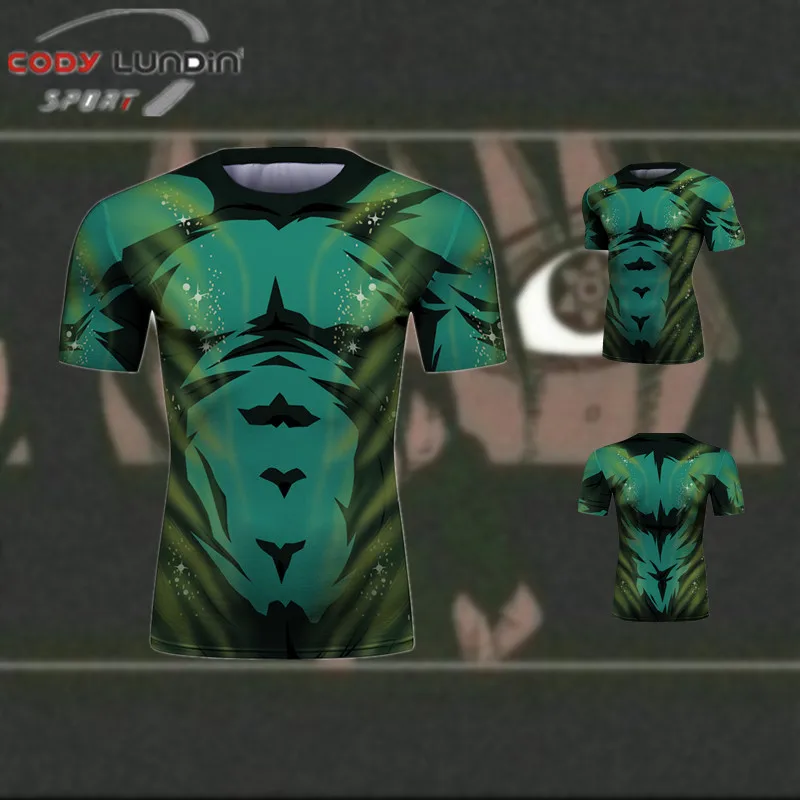 

Cody Lundin Short Sleeve T-shirt Mma Compression Sportwears Tops for Man Gym Running and Outdoor Cycling Quick-drying Fabric Man