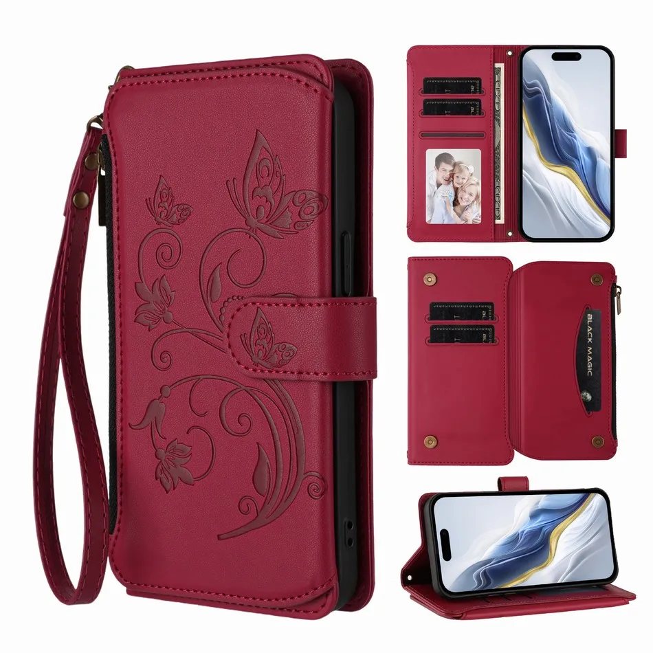 Universal Phone Bag Case with Zipper Wallet Cover