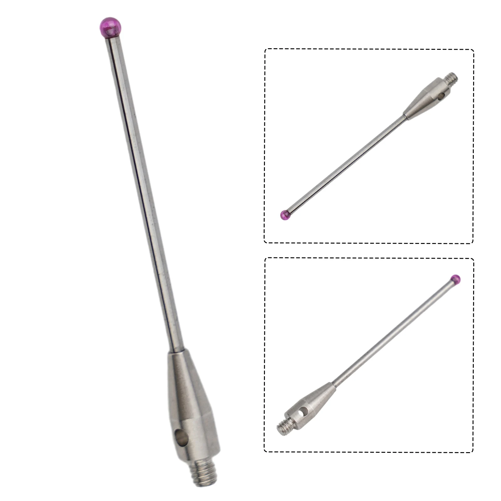 

Brand New Business Industrial Touch Probe CMM Machines 1.5mm Ball 1pc CMM Touch Probe M2 Thread Straight Styli
