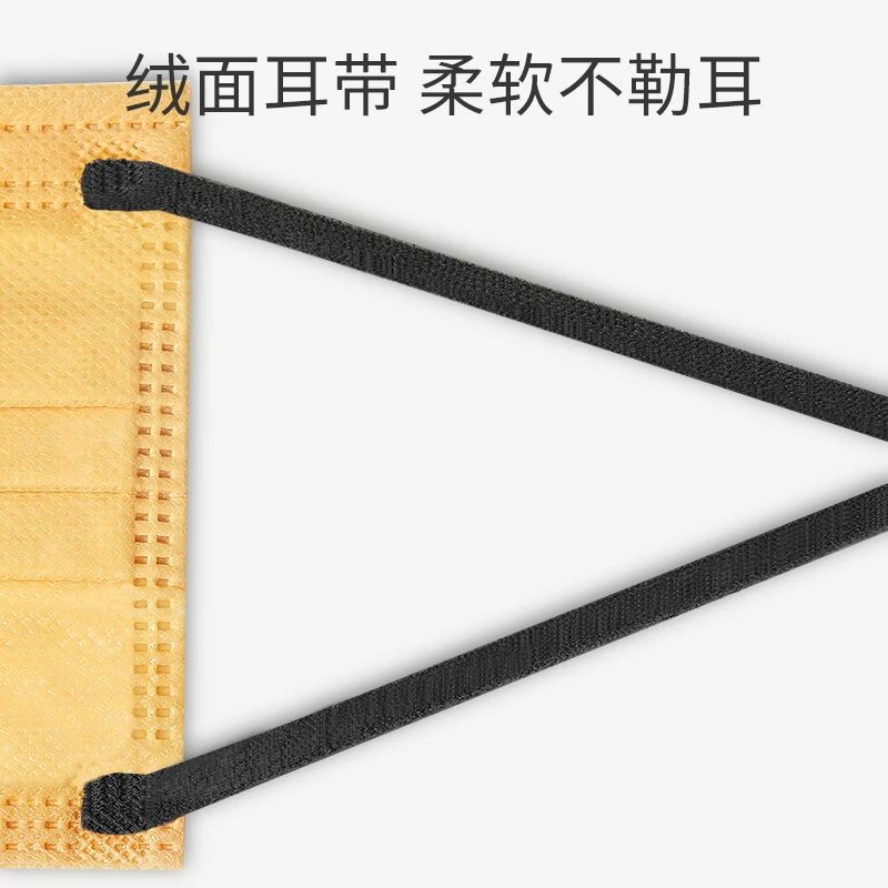 Morandi Color face mask Flat Disposable Women's Fashion Edition Solid Color Independently packaged Men Trendy Style mascarillas 5