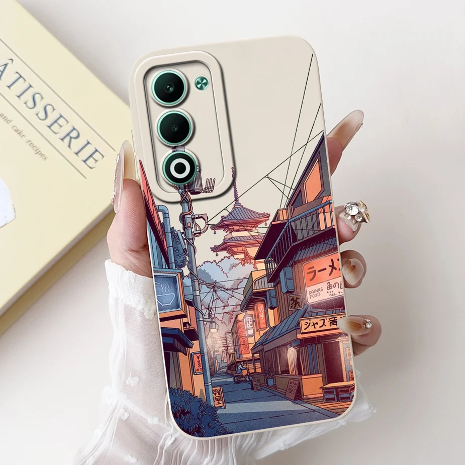Cute Cat Dinosaur Cartoon Soft Silicone Matte Phone Case