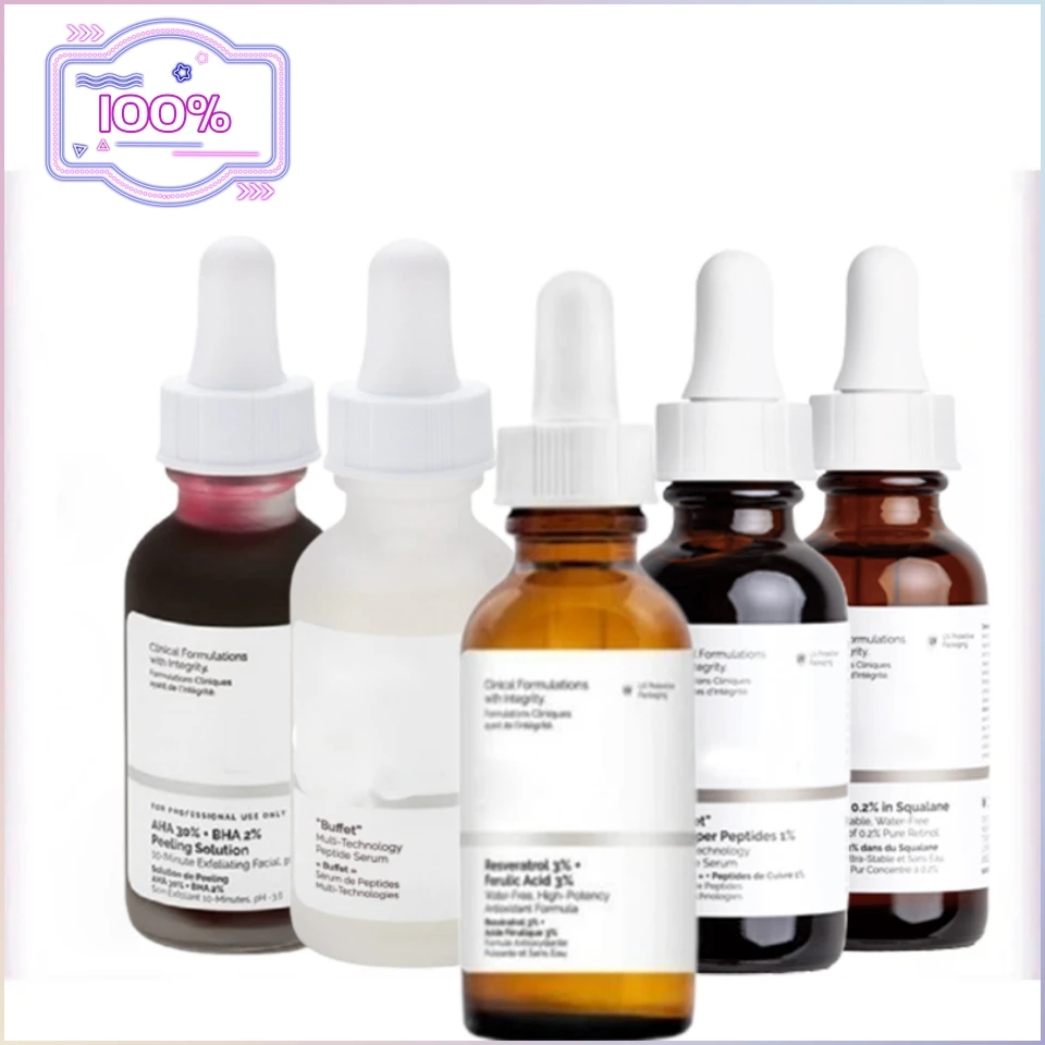 

Original AHA 30% BHA 2% Peeling Solution Serum 30ml Brightens Skin Tone, Reduces Acne Marks And Spots,Reduces Pores And Wrinkles