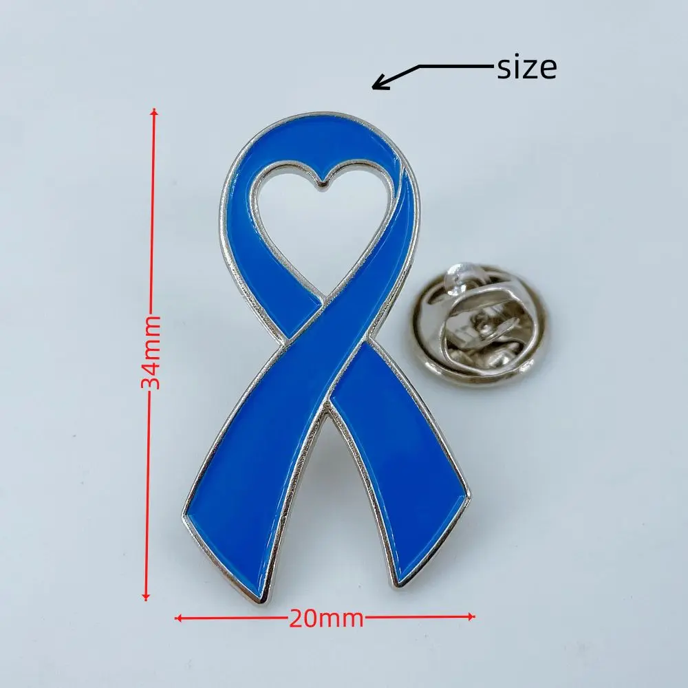 Taiyin 24/48 Pcs Domestic Violence Awareness Pin Purple Awareness Ribbon Pin Alzheimers Purple Ribbon Butterfly Pins(24 Pieces